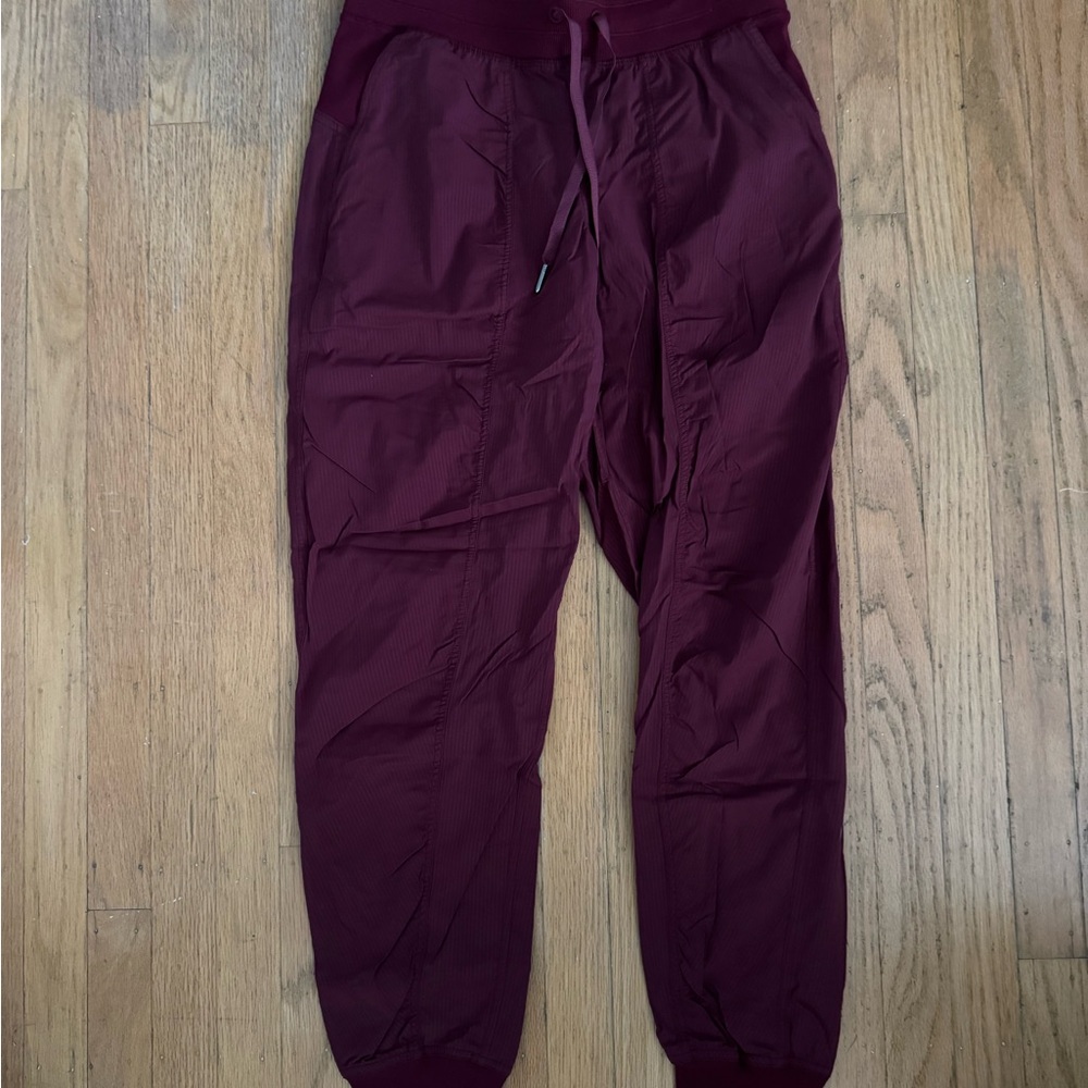 Lululemon Athletica Maroon Joggers